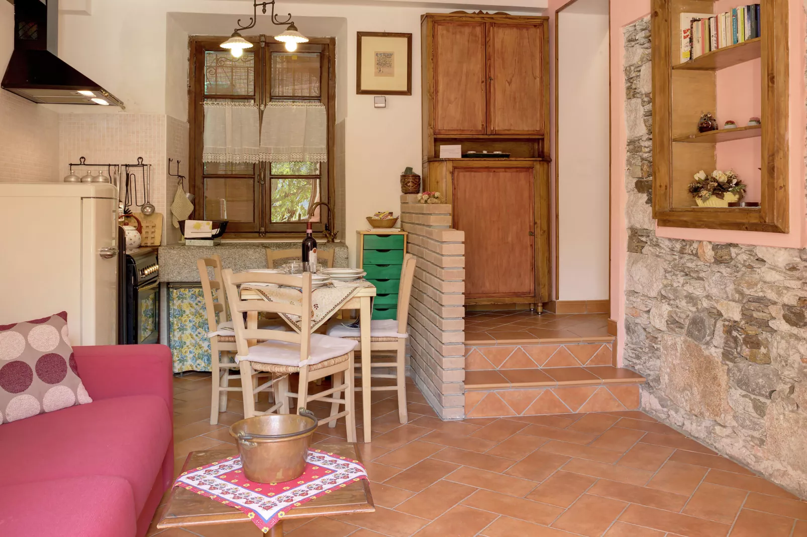 Casa Lamberti dei Pescatori - Rustico-Esszimmer
