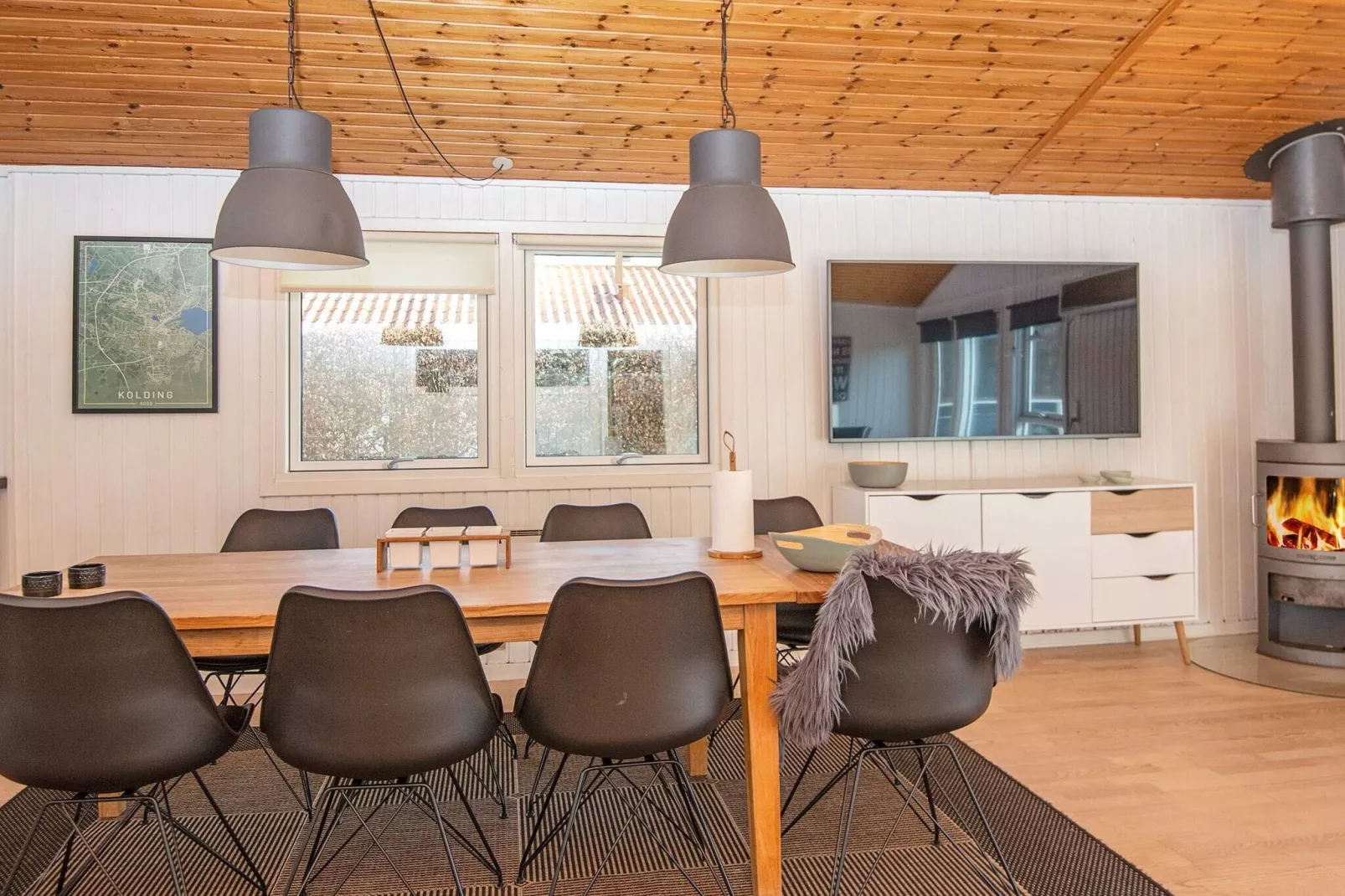 8 person holiday home in Bjert-By Traum-Indoor