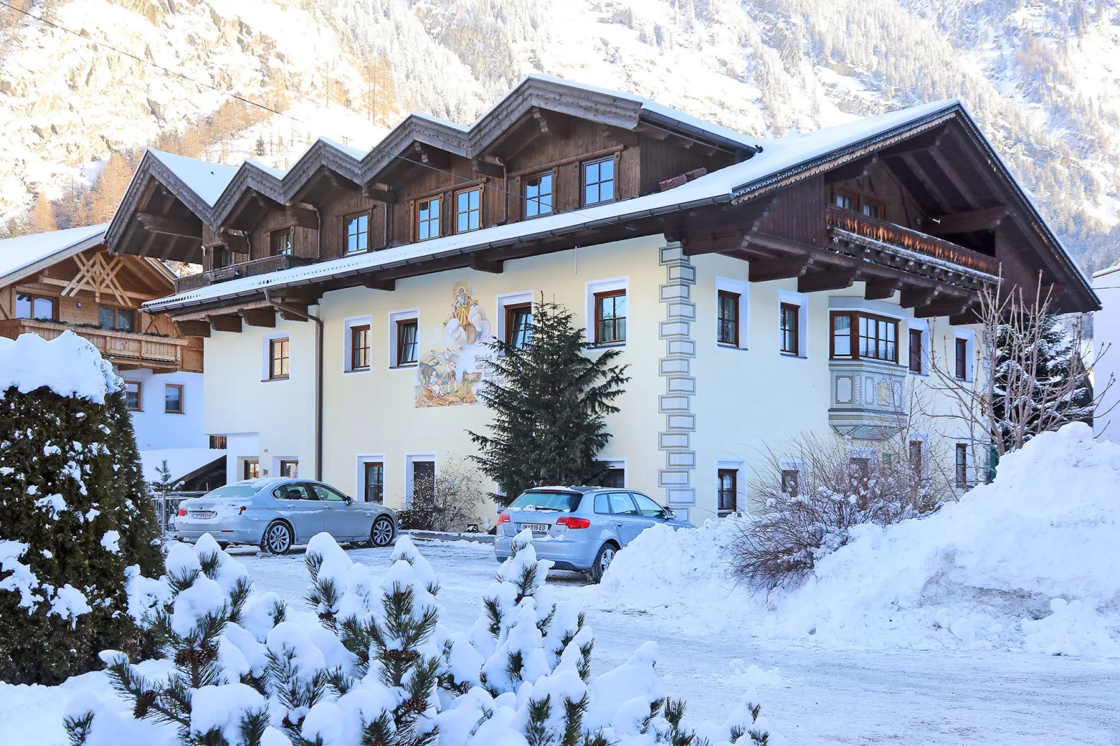 Sölden Apartment E-Exterior winter
