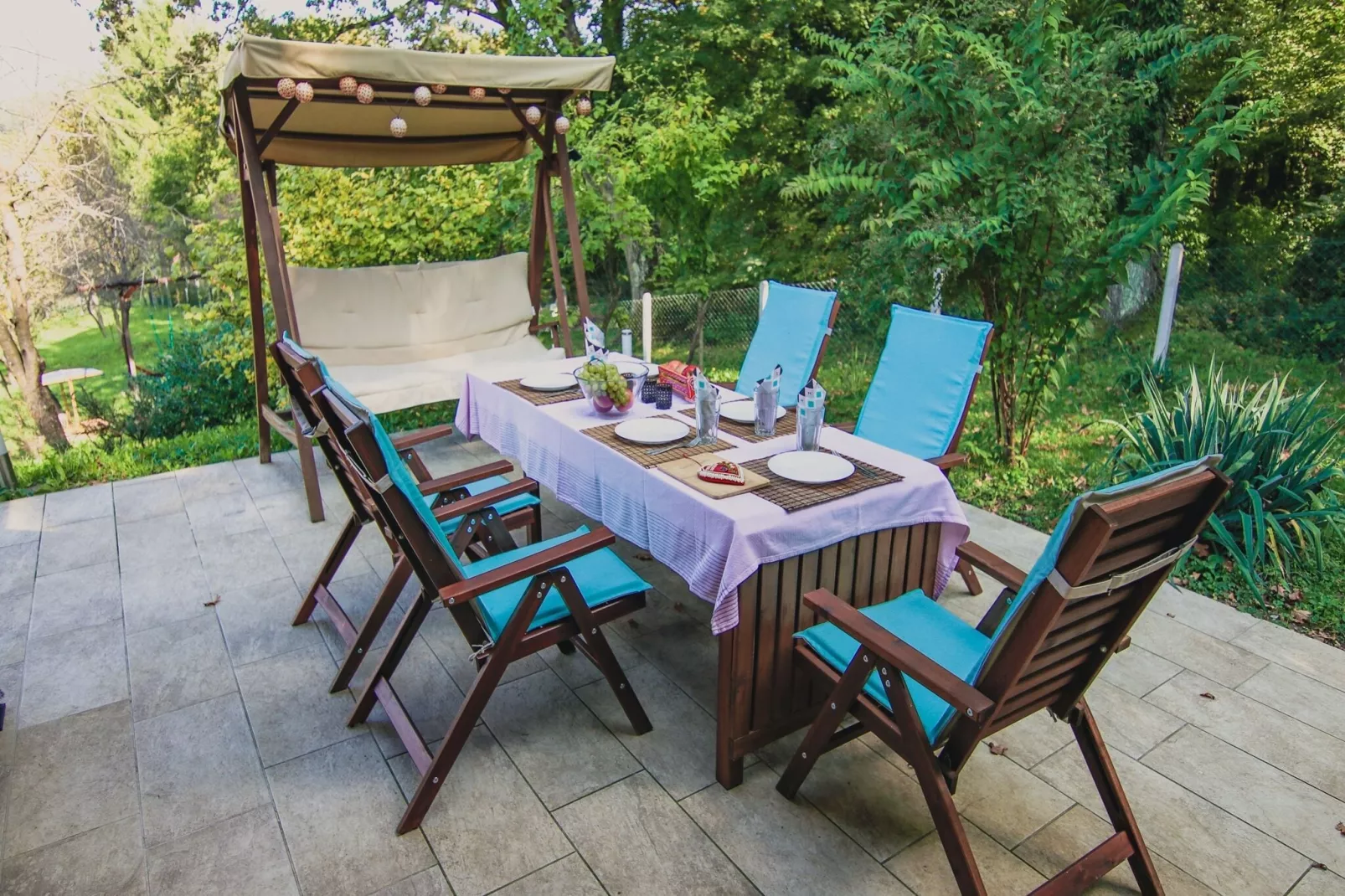 Holiday house Lema-Terrassenbalkon