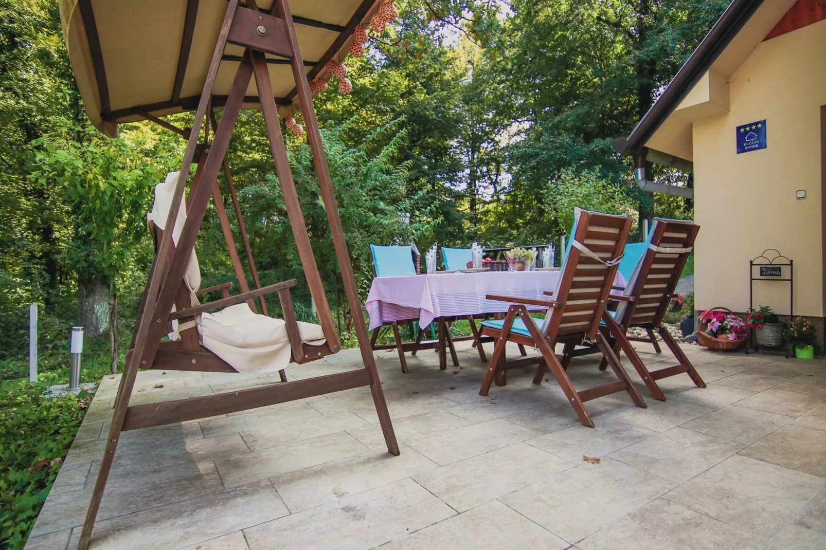 Holiday house Lema-Terrassenbalkon