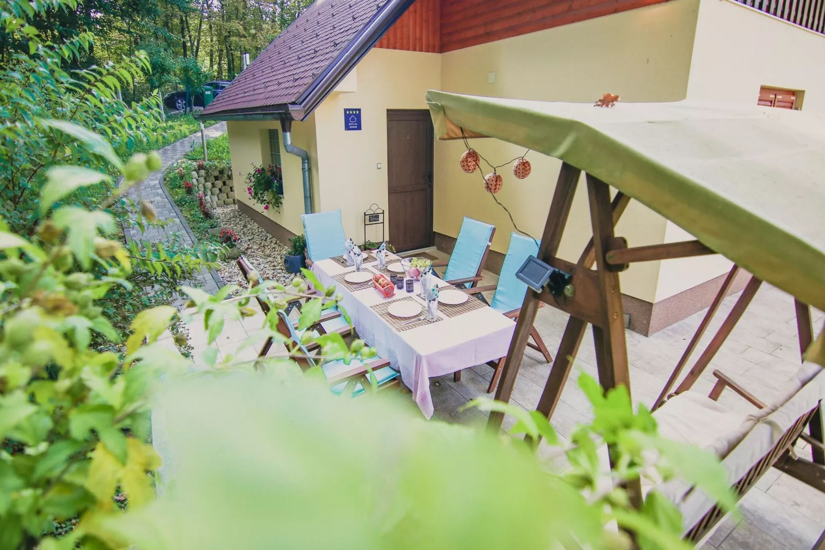 Holiday house Lema-Gärten Sommer