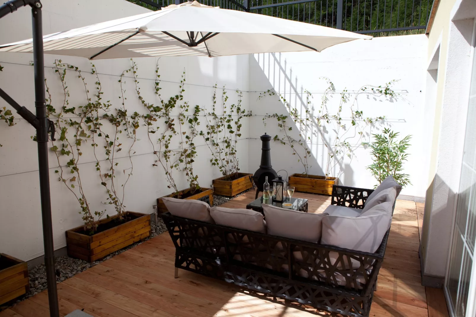 Apartment Residenz Zwieselstein-Terrace balcony