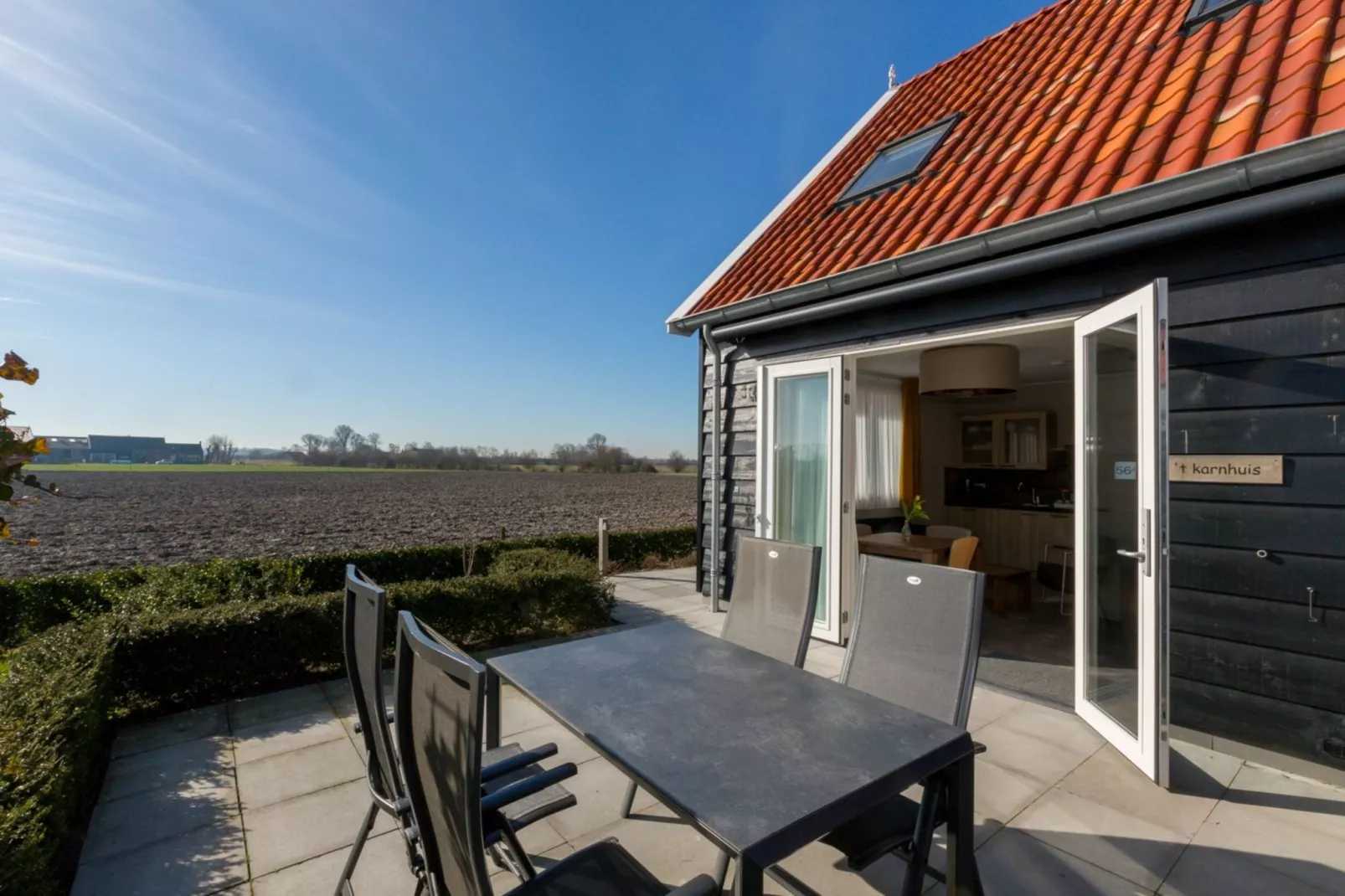 De Zeeuwse Schuur - comfort 3 personen huisdier-Gärten Sommer