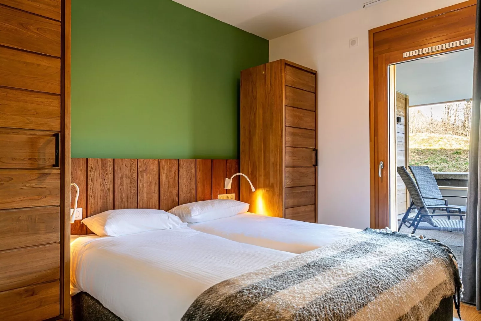 App. 8p.-Schlafzimmer