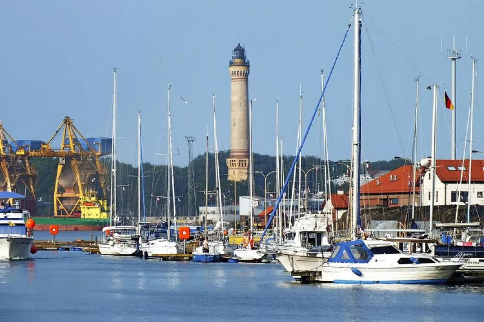 Studios Swinoujscie Centre TYS-Water view