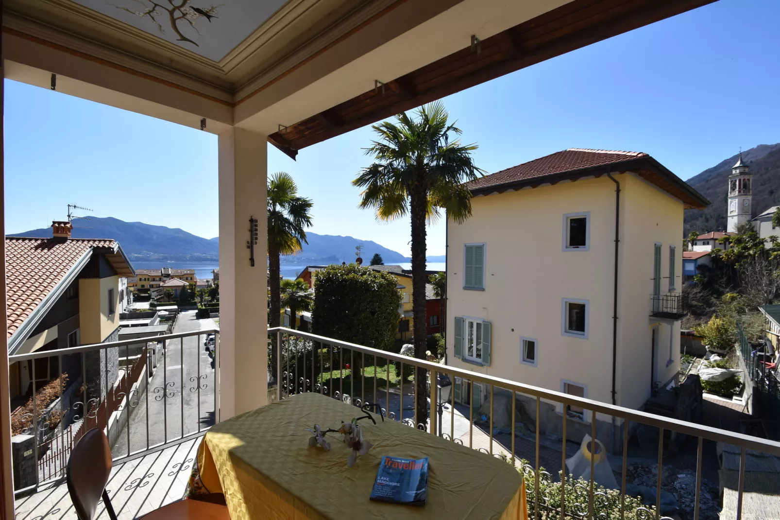Cannero Casa Iva-Aussicht Sommer