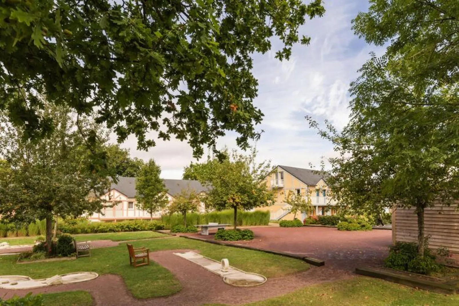Holiday village Normandy Garden Branville - M6O Standard House 6 p - 2 bedrooms - duplex-M6O Standard House 6 p. - 2 bedrooms - duplex-Gärten Sommer
