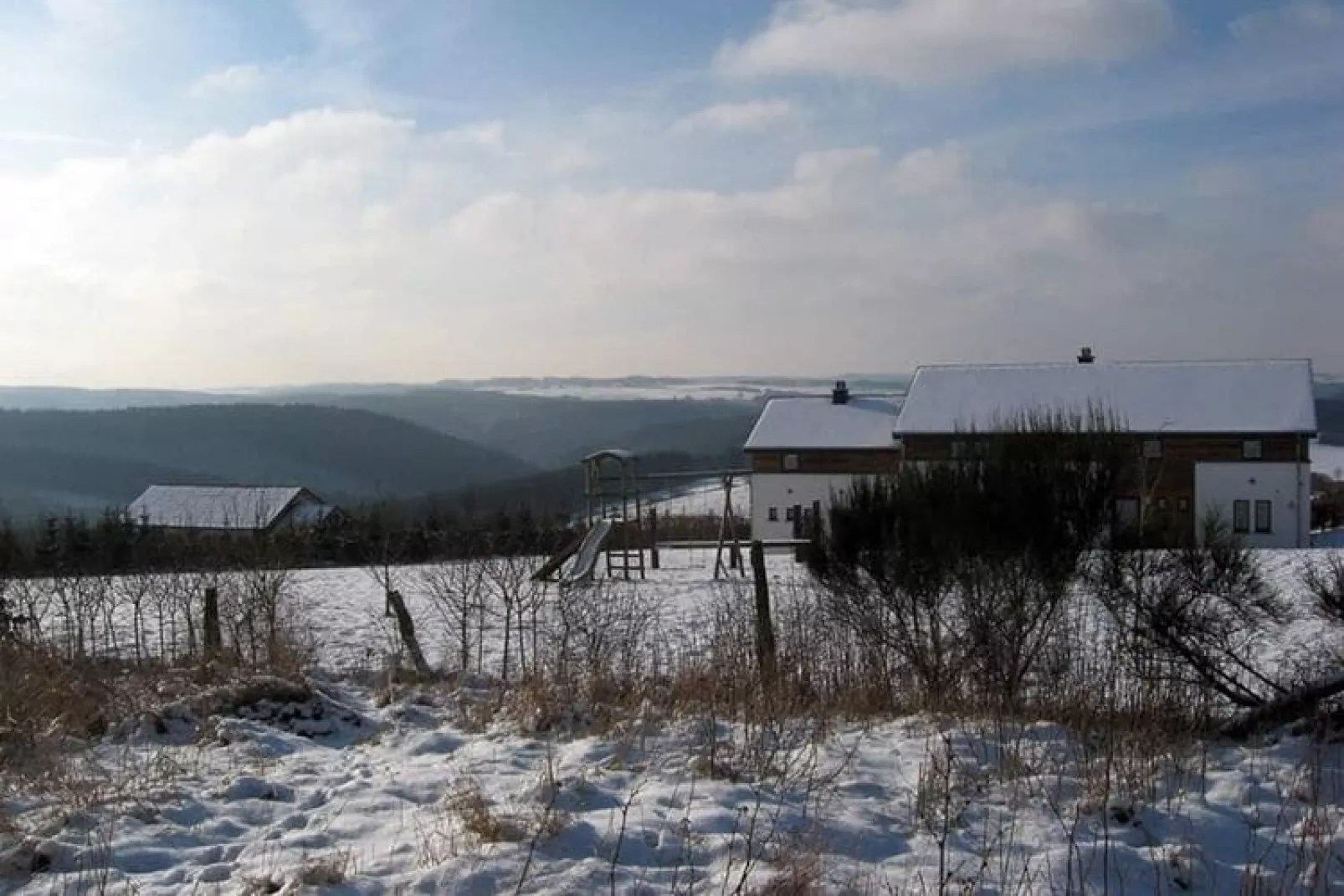 Le sommet de Mont-Außenbereich Winter
