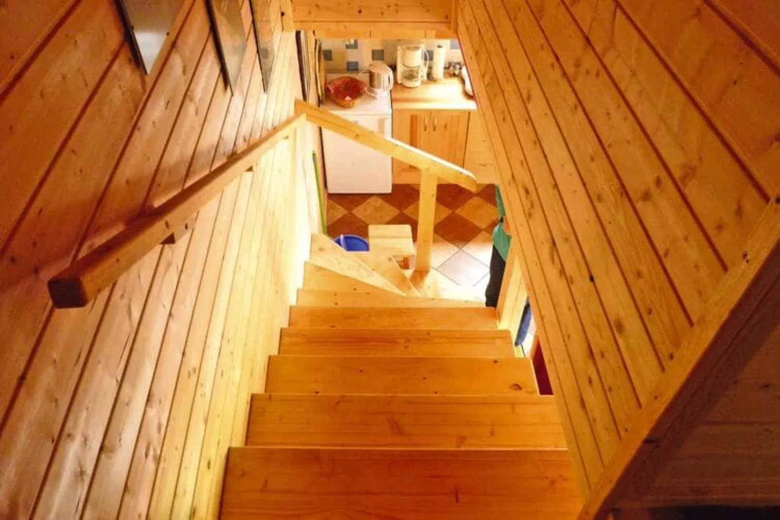 Holiday homes, Lubin-50 qm Typ A Ferienhaus-Treppe