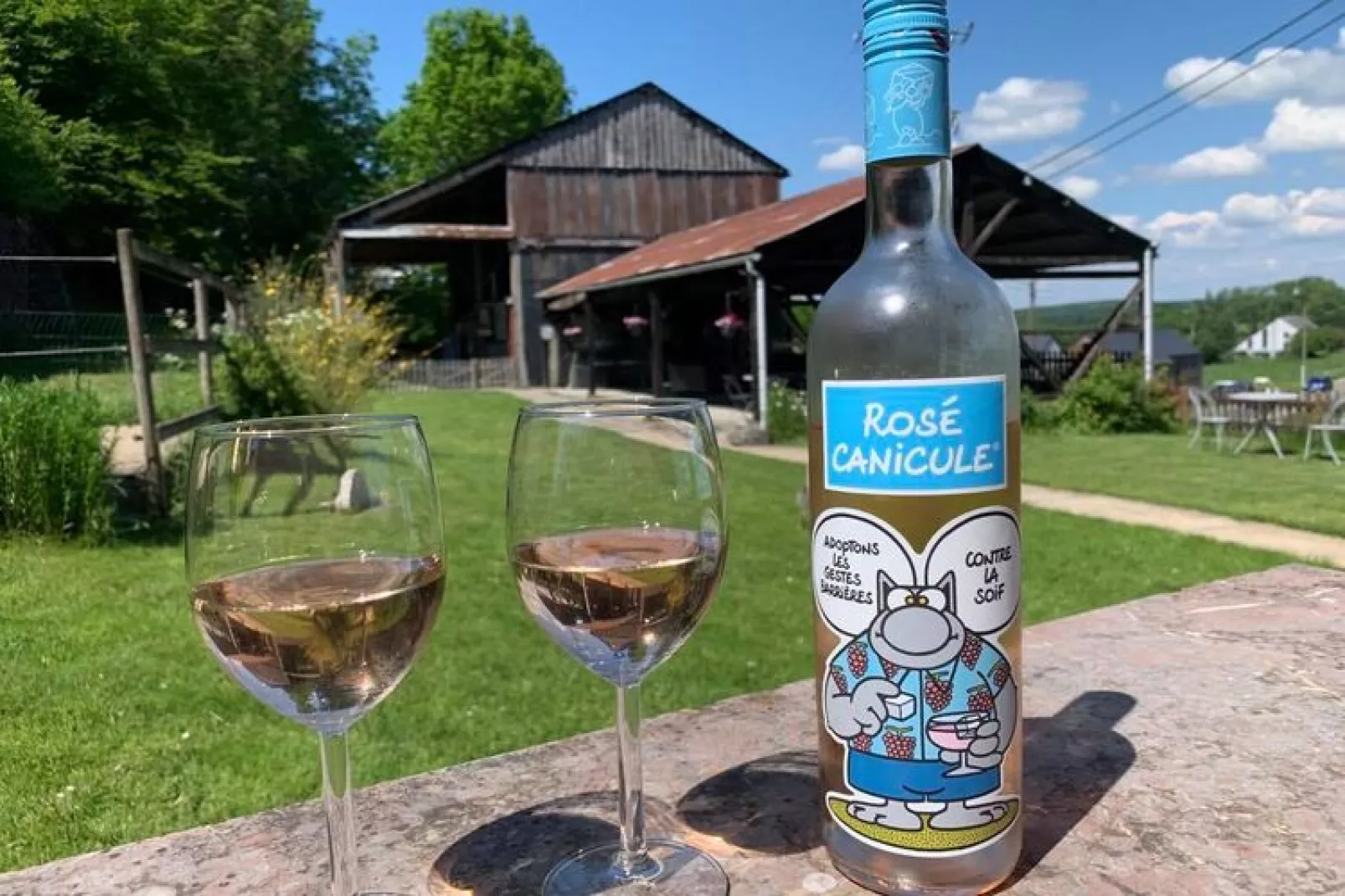 Coeur de Boeur-Gardens summer