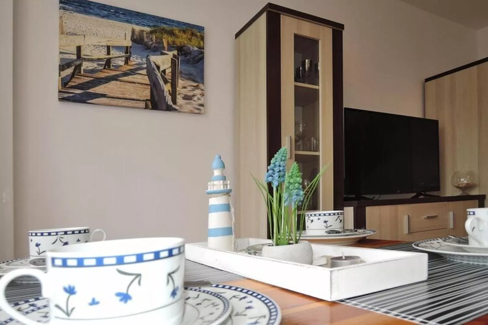 Holiday flat in the centre of Swinoujscie 50 qm SIE-Wohnzimmer