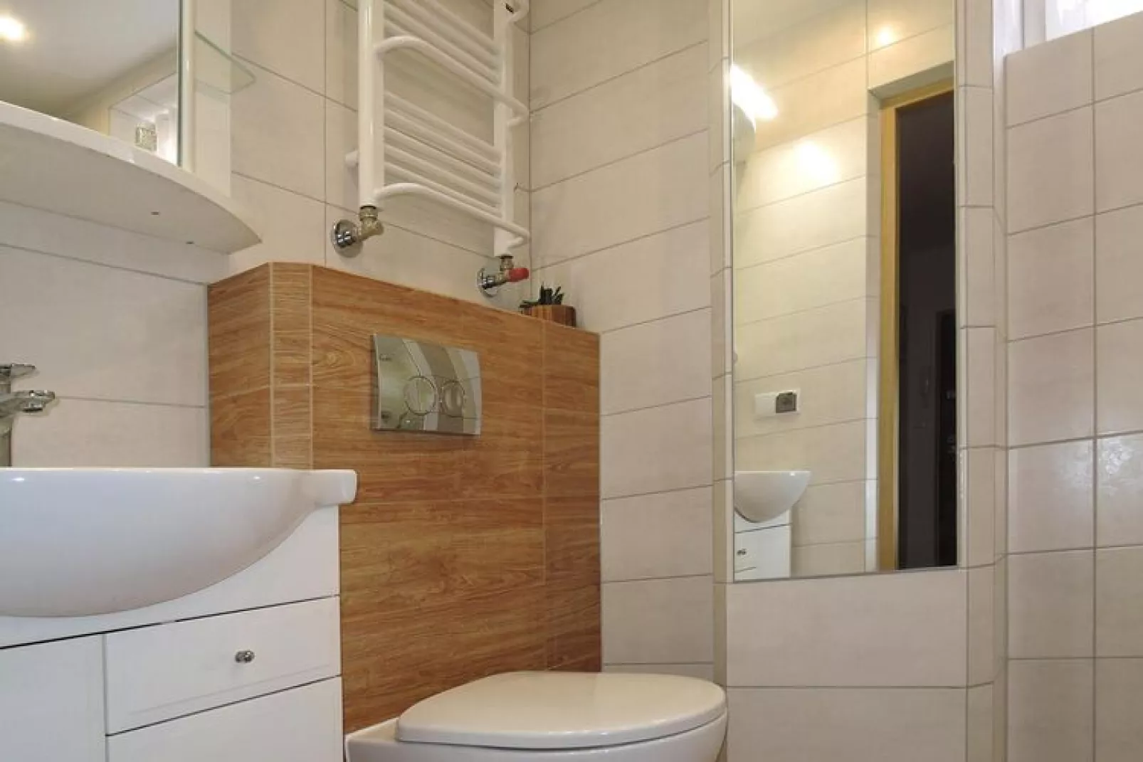 Holiday flat in the centre of Swinoujscie 50 qm SIE-Badezimmer