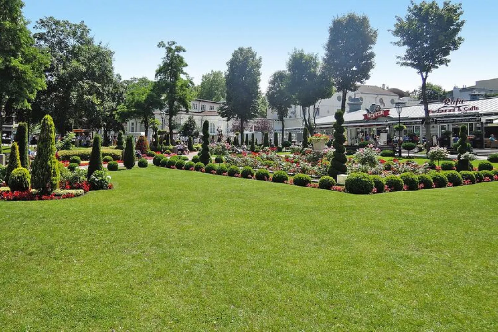 Holiday flat in the centre of Swinoujscie 50 qm SIE-Gärten Sommer