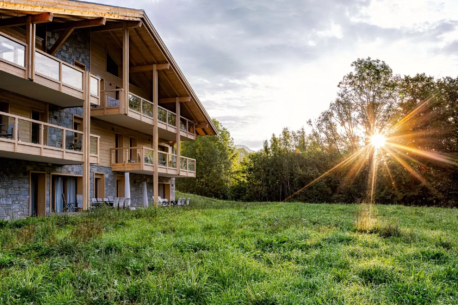 App. 7p. sauna-Außenbereich Sommer