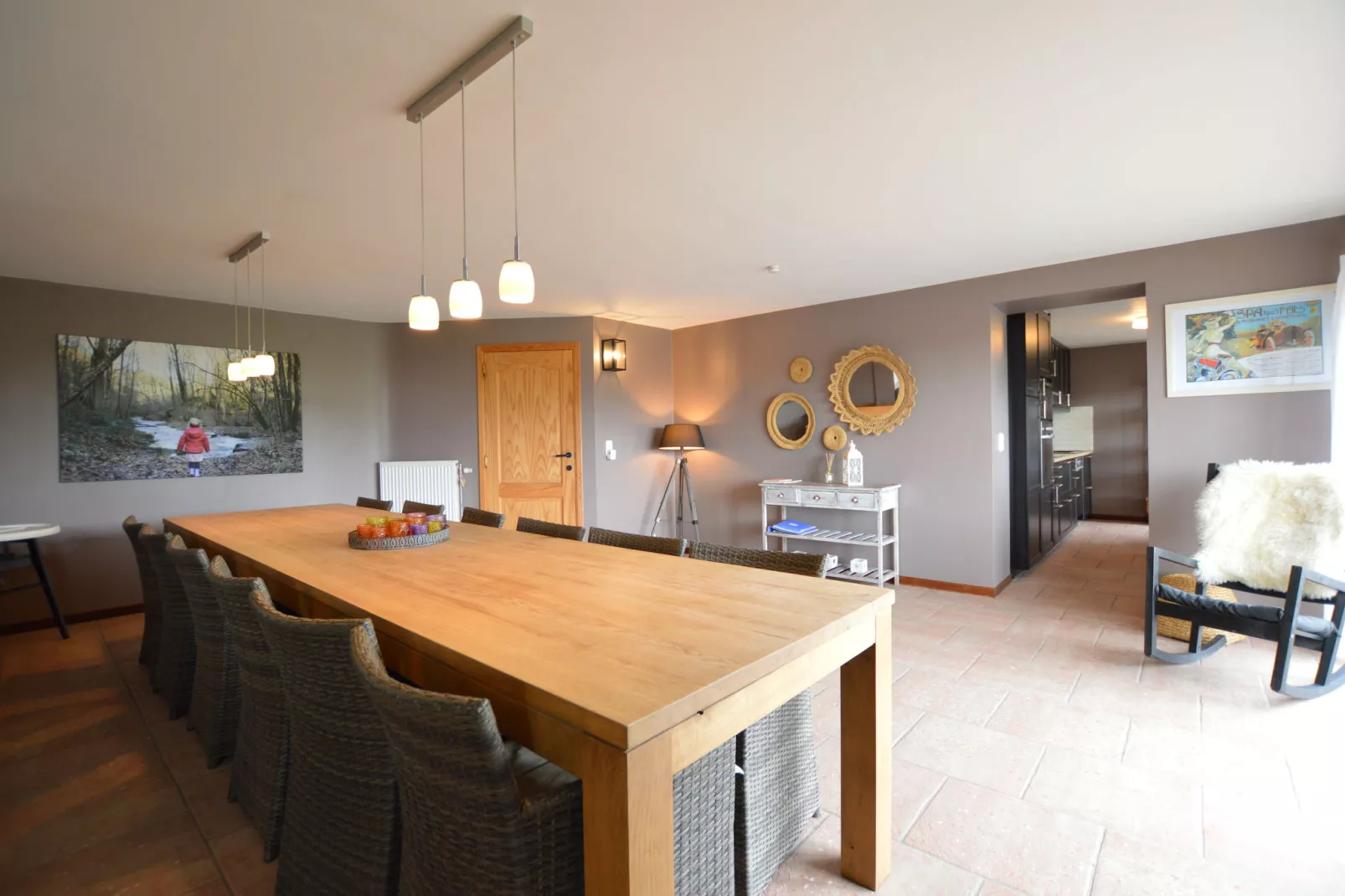 La Maison d'Helene-Salle à manger