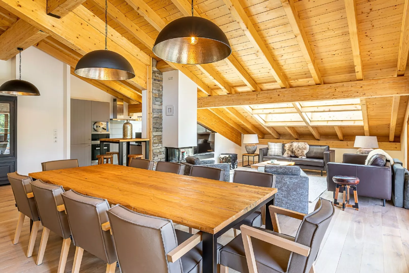 Penthouse 8p. sauna-Dining room
