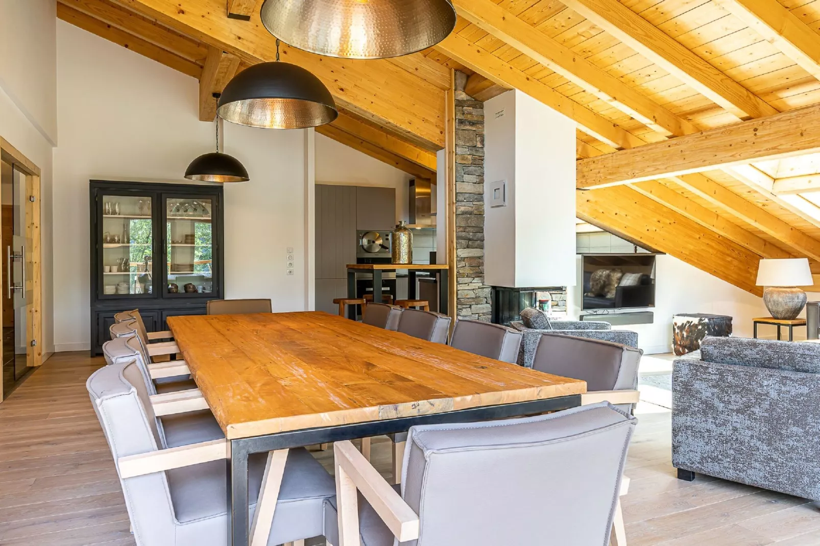 Penthouse 8p. sauna-Dining room