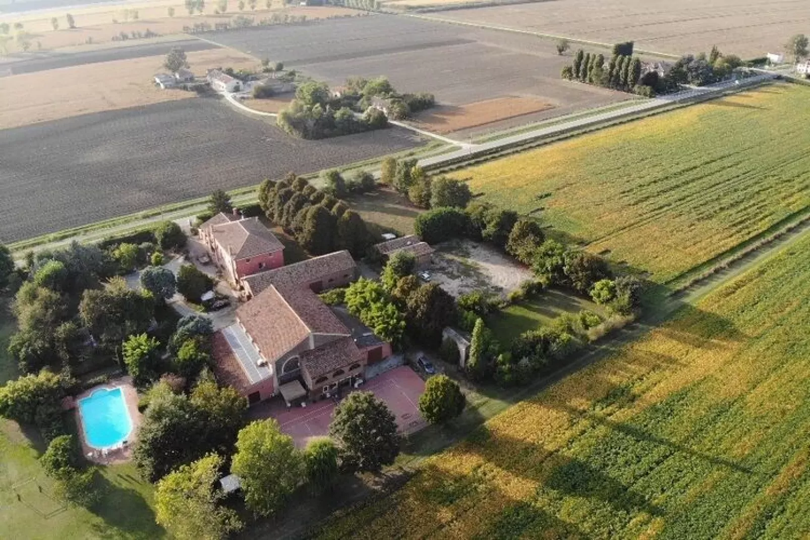 Villa Romana Uno-Außenbereich Sommer