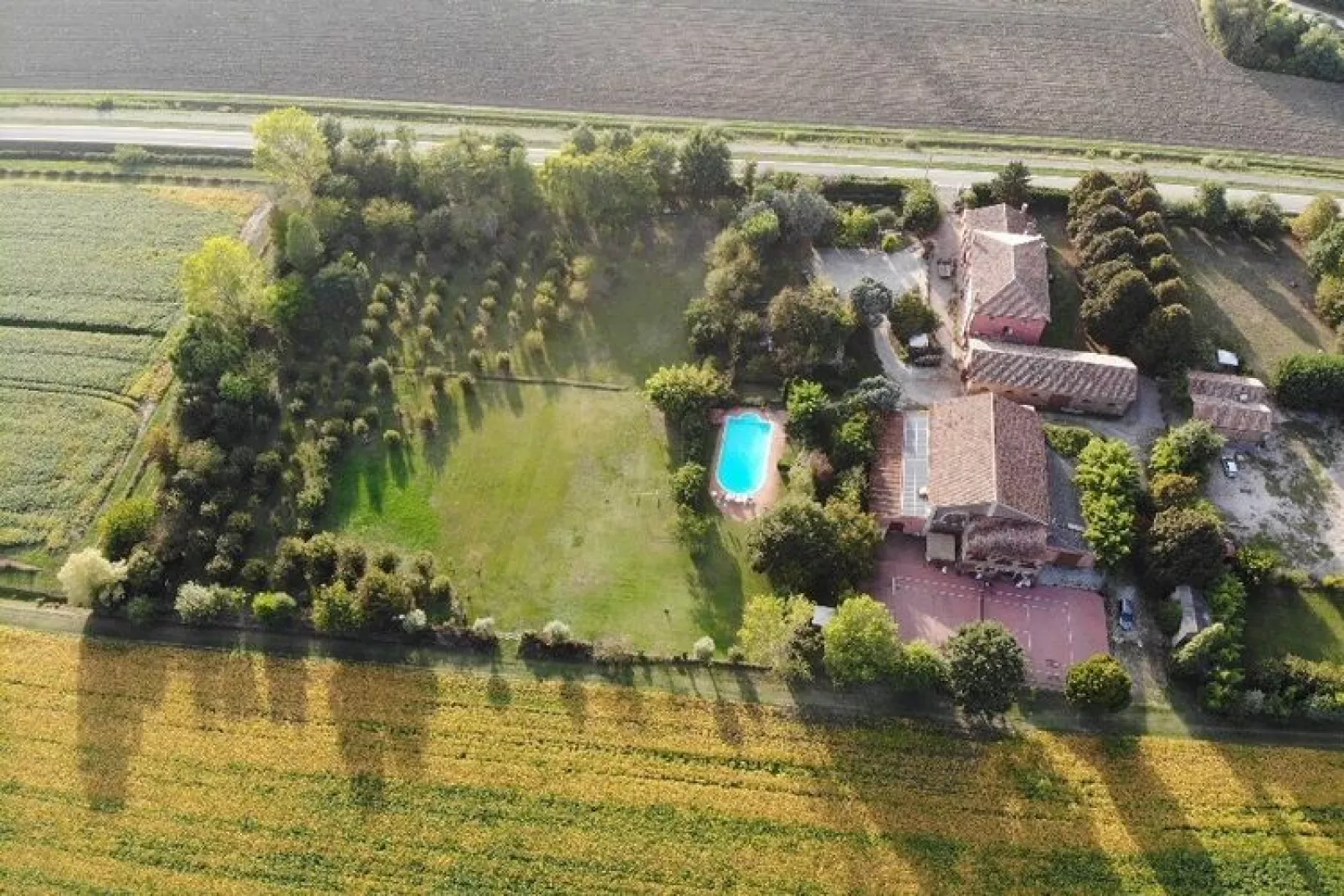 Villa Romana Uno-Außenbereich Sommer