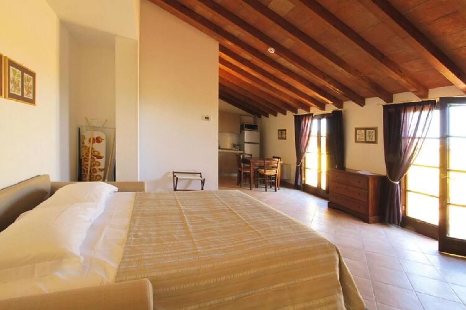 Ferienanlage Poggio all' Agnello Piombino Type Mono 2 con terrazza o balcone-Bedroom