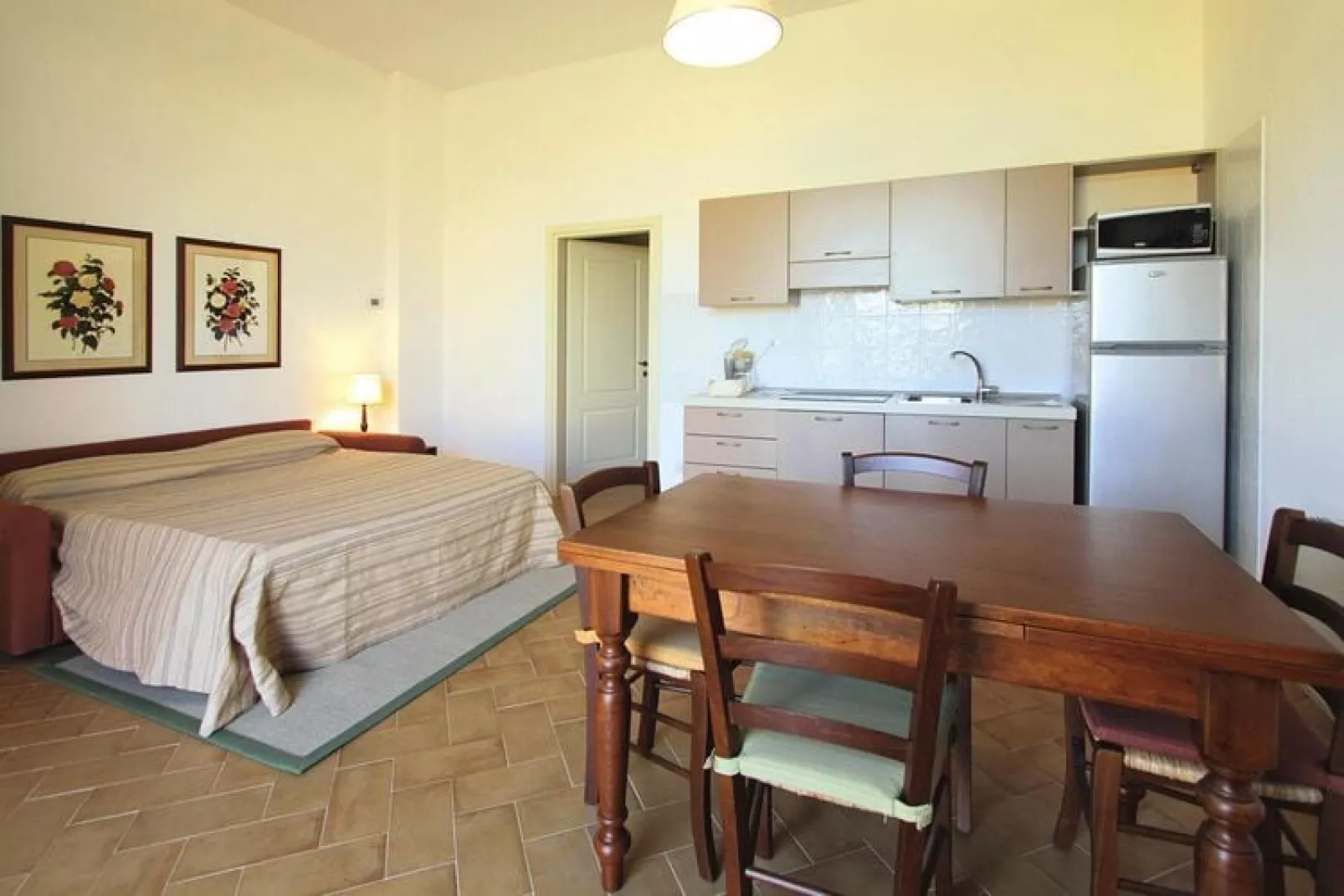 Ferienanlage Poggio all' Agnello Piombino Type Mono 2 con terrazza o balcone-Bedroom
