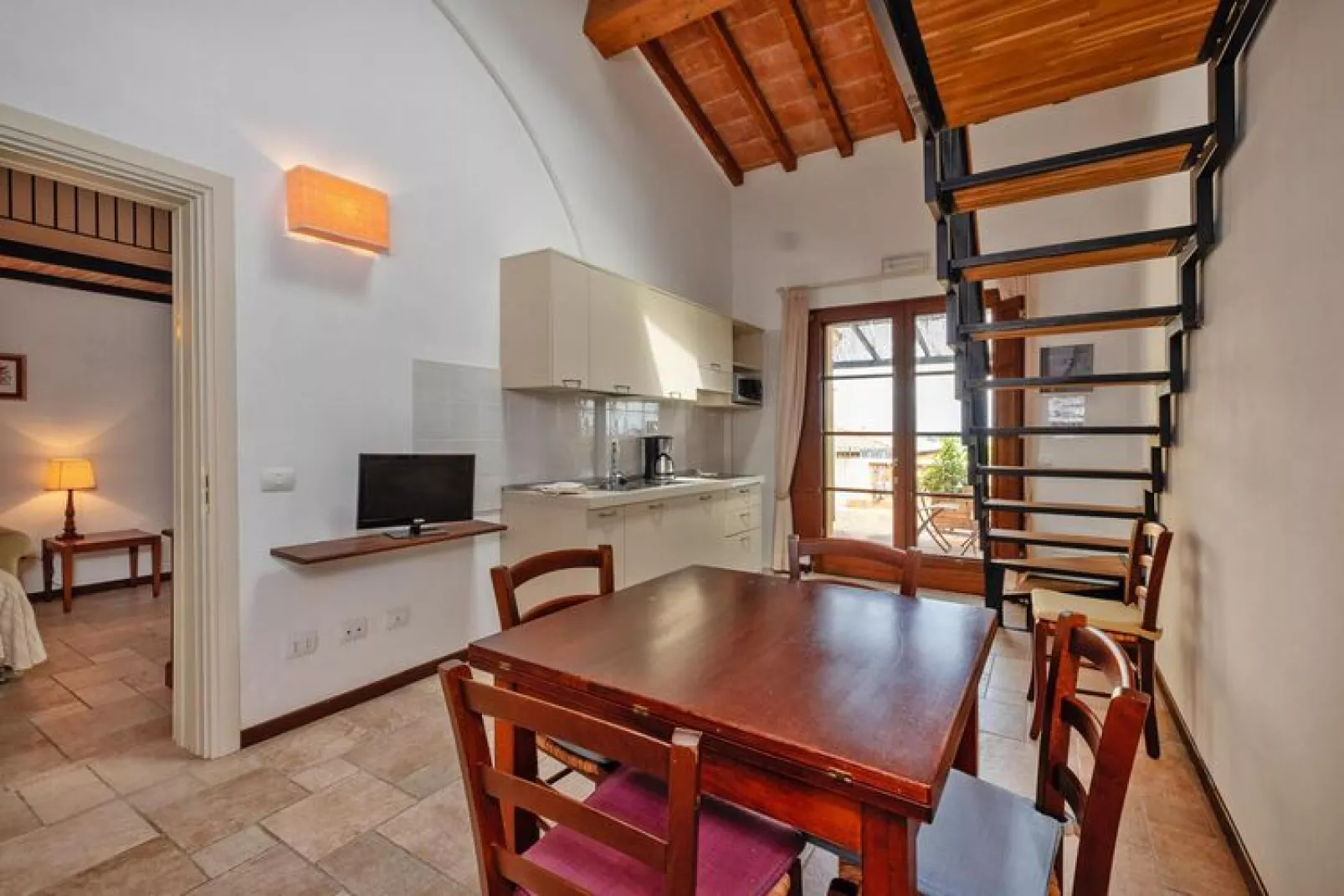 Ferienanlage Poggio all' Agnello Piombino Type Mono 2 con terrazza o balcone-Living room