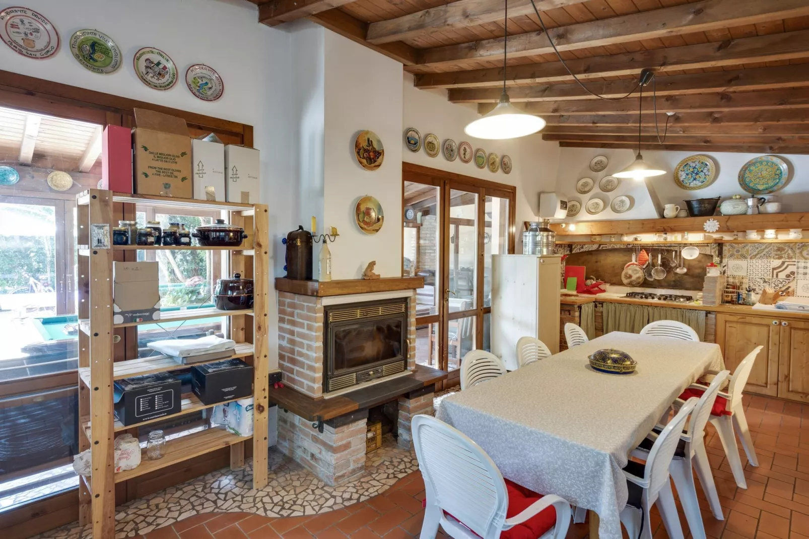 Casa Vacanze situata tra Mantova Verona e il Lago di Garda - Il Trigolo-Küche