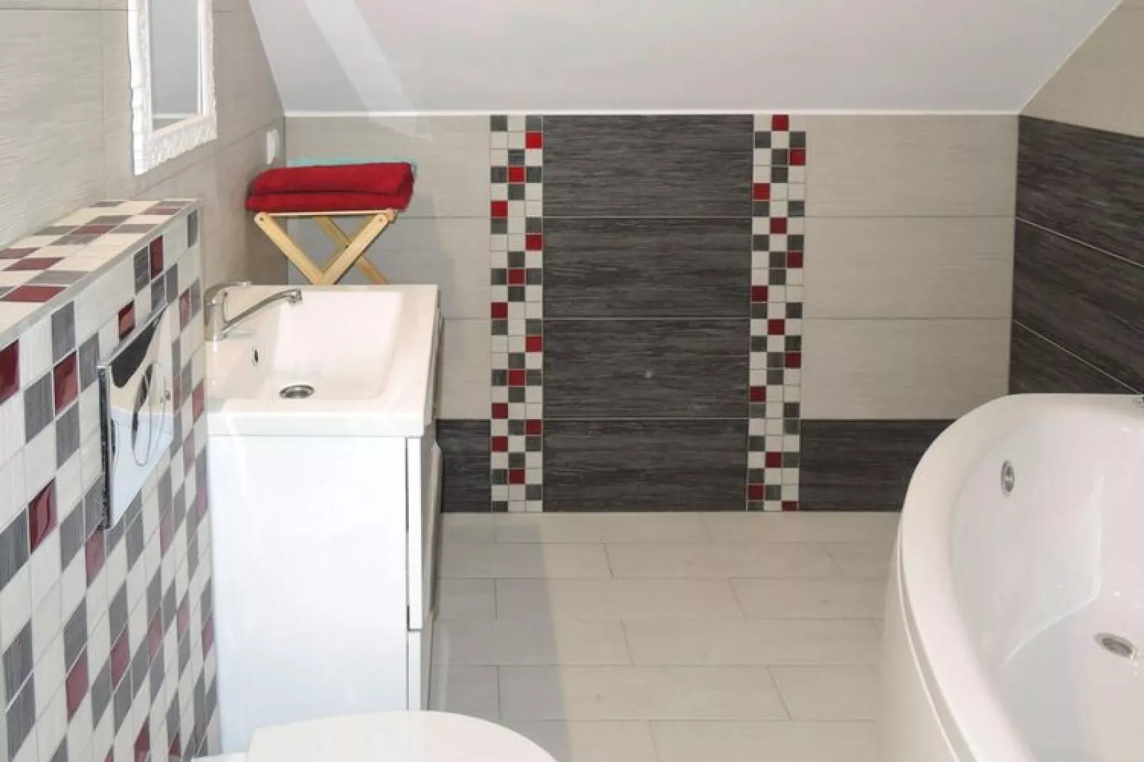 Holiday home in Darzowice-Bathroom