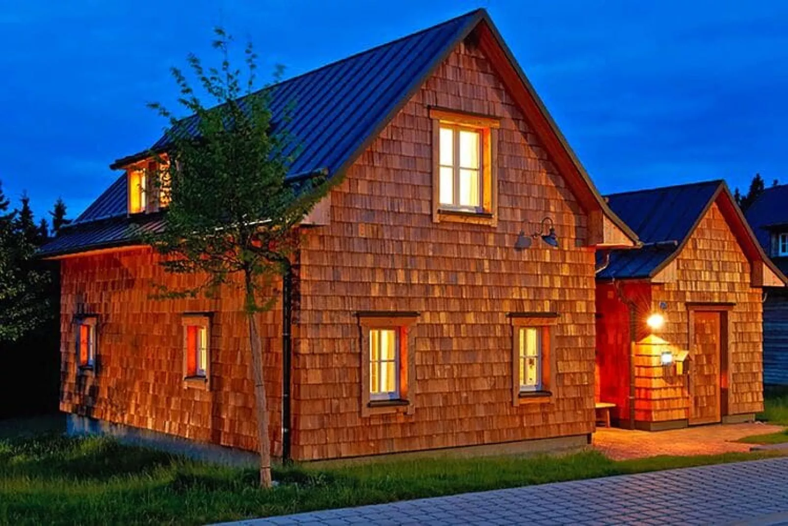 Ferienhaus Typ Premium Lodge Plus 4 Personen-Exterior summer