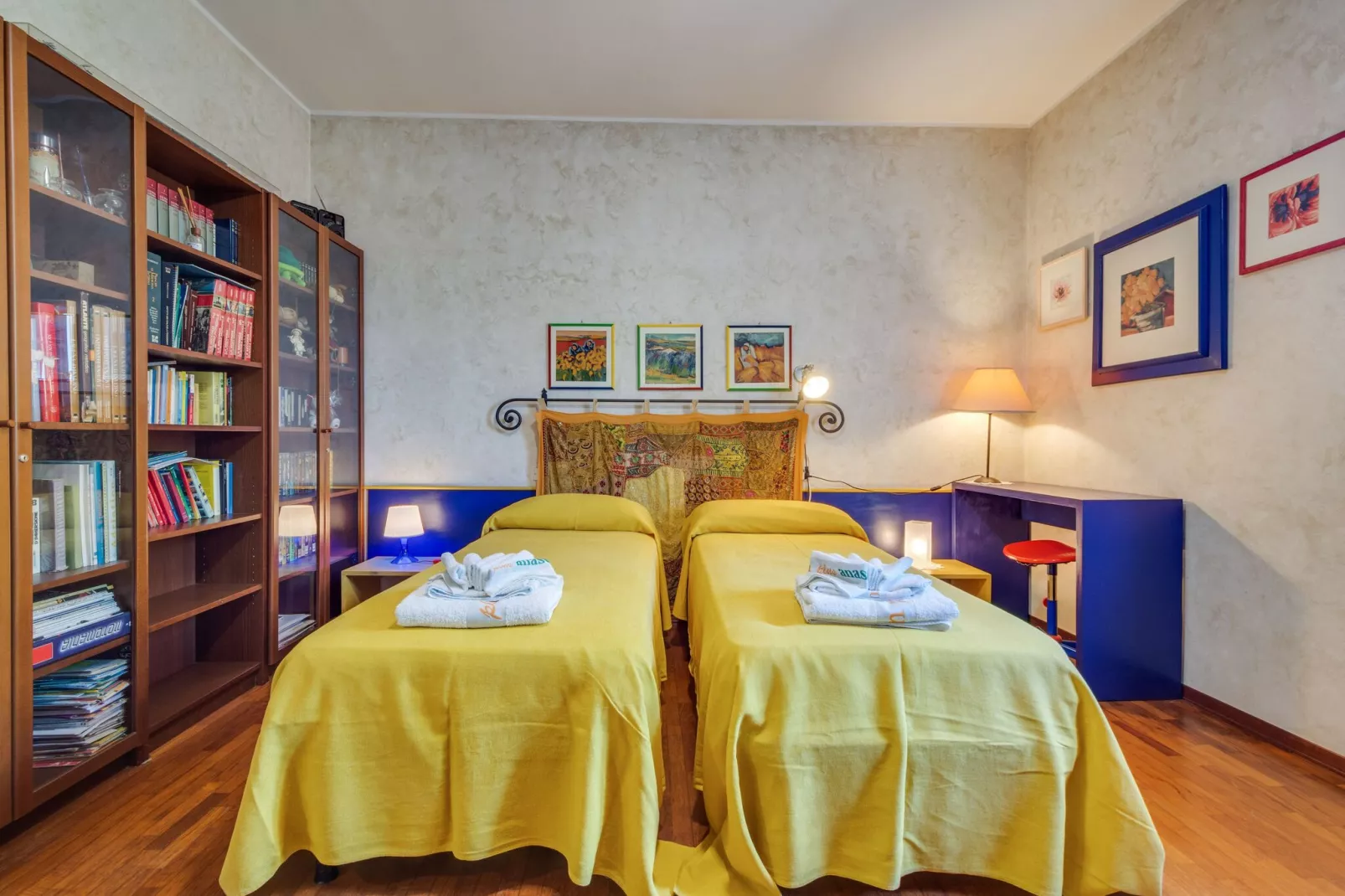 Casa Vacanze situata tra Mantova Verona e il Lago di Garda - Il Trigolo-Schlafzimmer