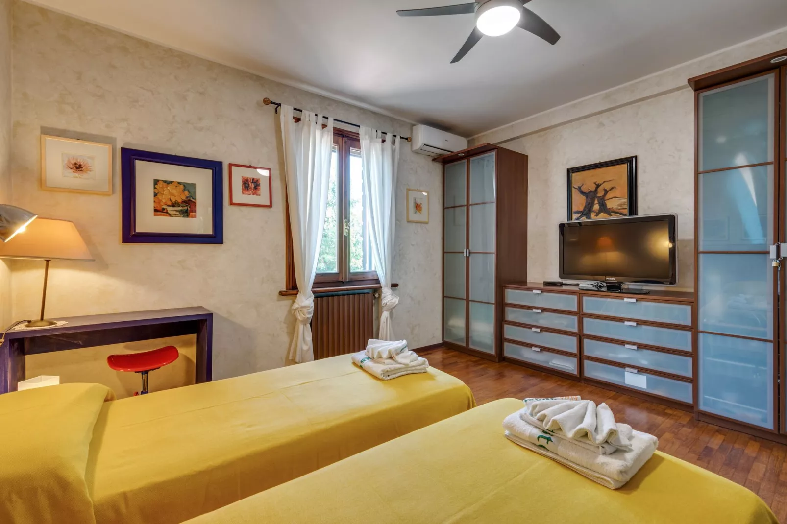 Casa Vacanze situata tra Mantova Verona e il Lago di Garda - Il Trigolo-Schlafzimmer