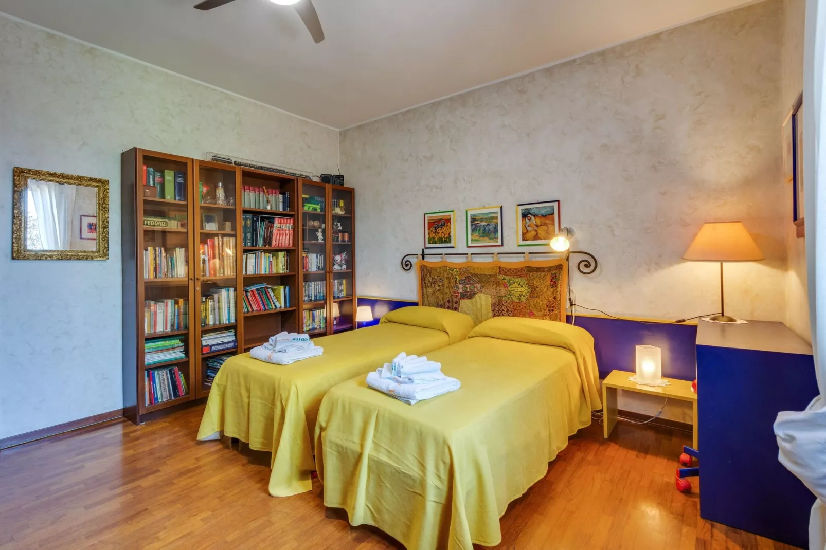 Casa Vacanze situata tra Mantova Verona e il Lago di Garda - Il Trigolo-Schlafzimmer