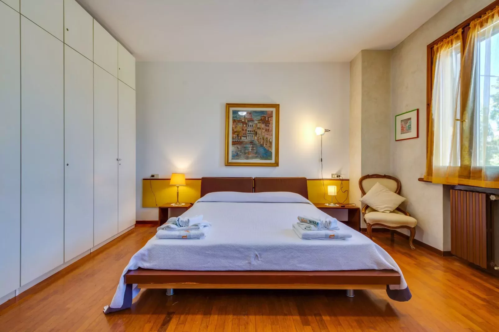 Casa Vacanze situata tra Mantova Verona e il Lago di Garda - Il Trigolo-Schlafzimmer