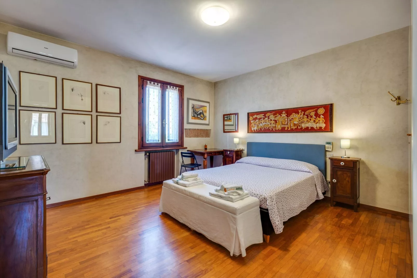 Casa Vacanze situata tra Mantova Verona e il Lago di Garda - Il Trigolo-Schlafzimmer
