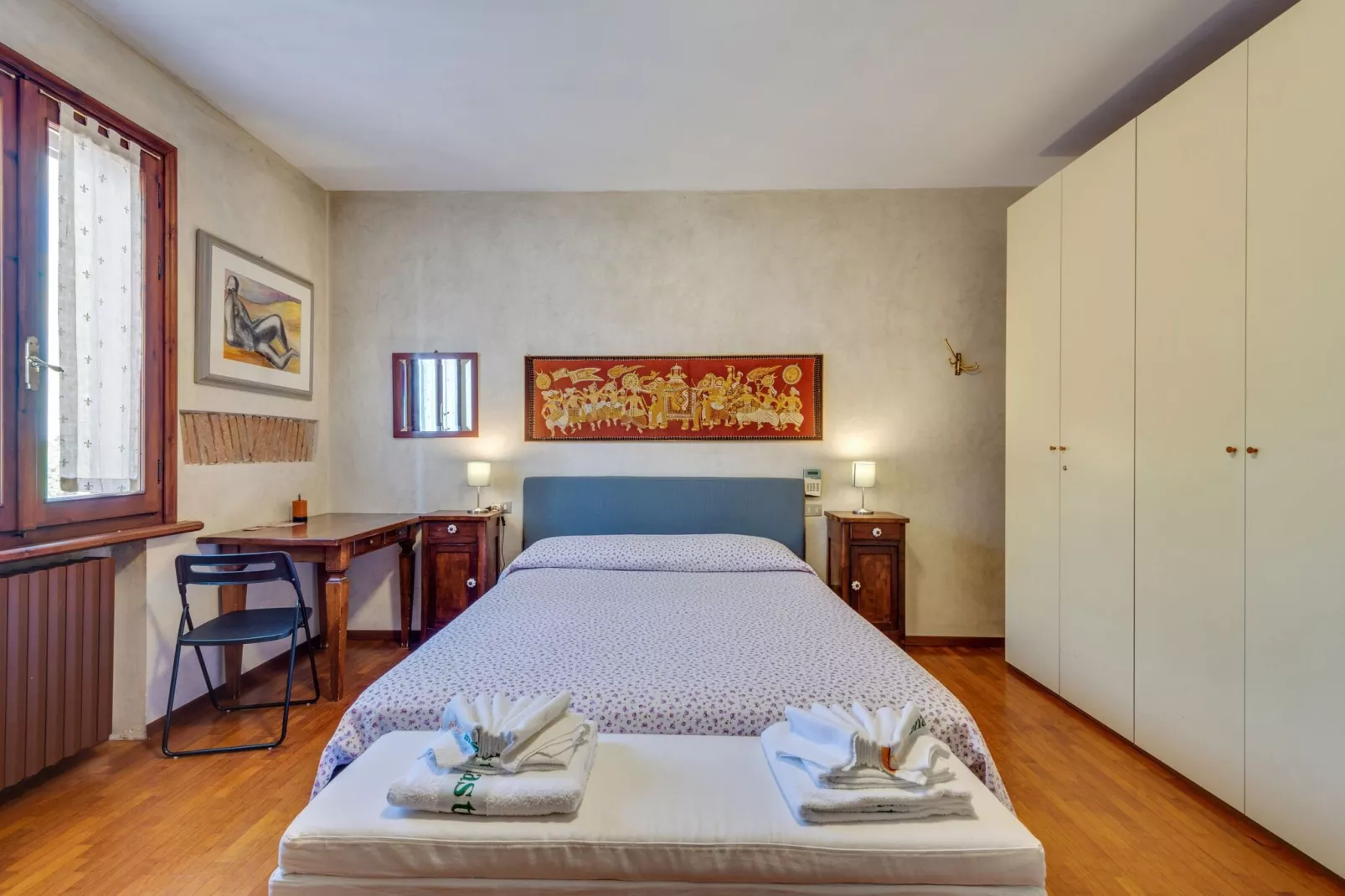Casa Vacanze situata tra Mantova Verona e il Lago di Garda - Il Trigolo-Schlafzimmer