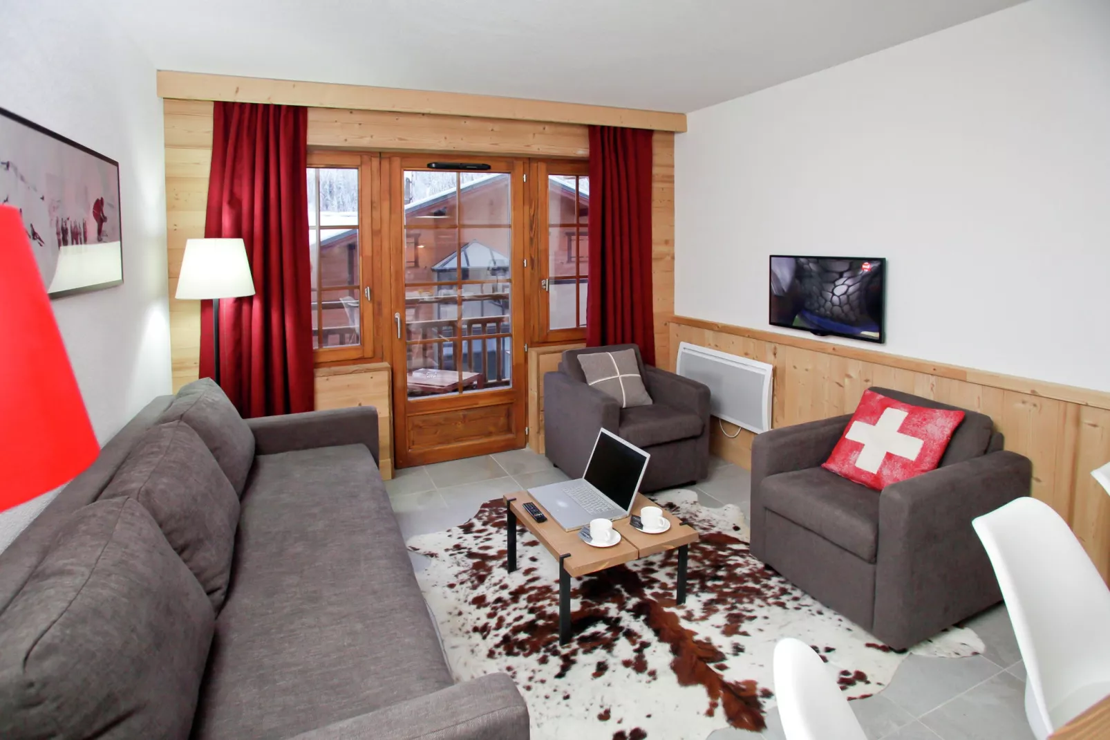 Les Fermes de Chatel 2-Living room