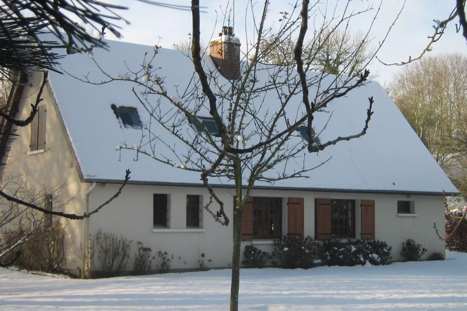 La Rivière-Exterior in winter