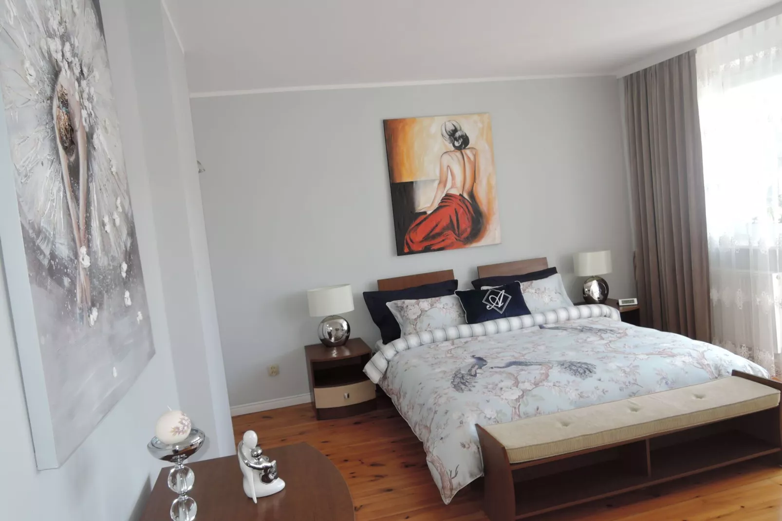 Terraced beautiful house in Miedzyzdroje-Bedroom