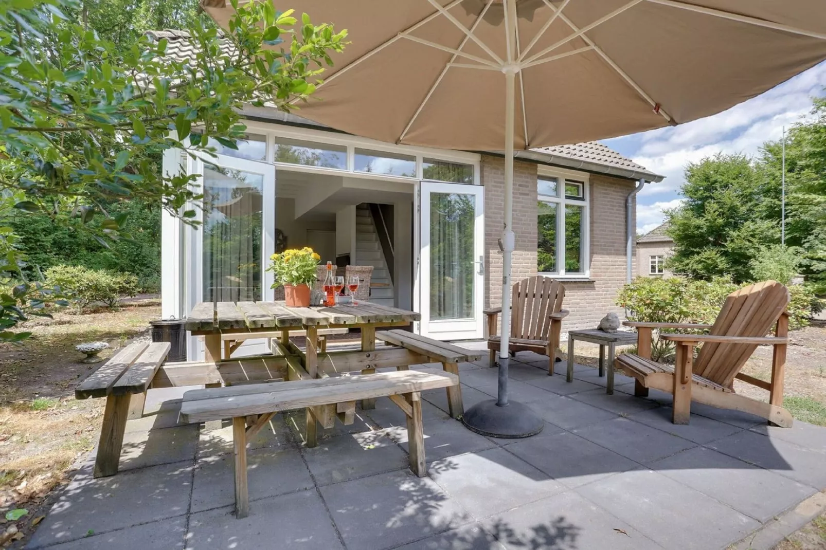 Vakantiepark Sandberghe 1-Terrace balcony