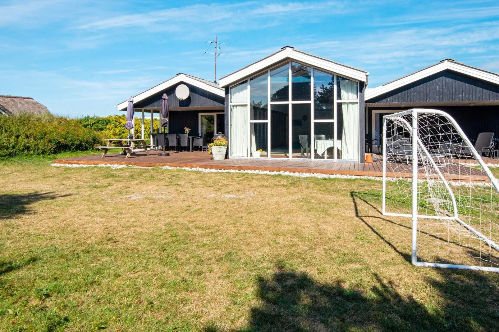 Rollstuhlgerechtes Ferienhaus mit Pool