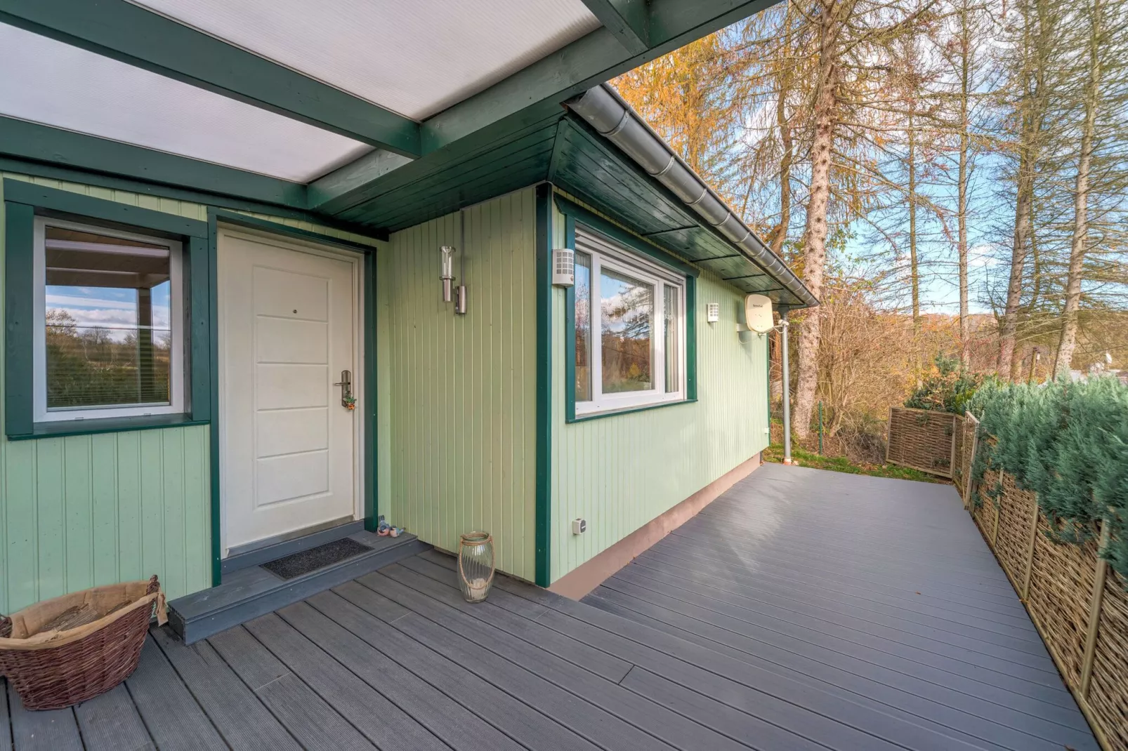 Holiday home with terrace next to the forest-Reception hall