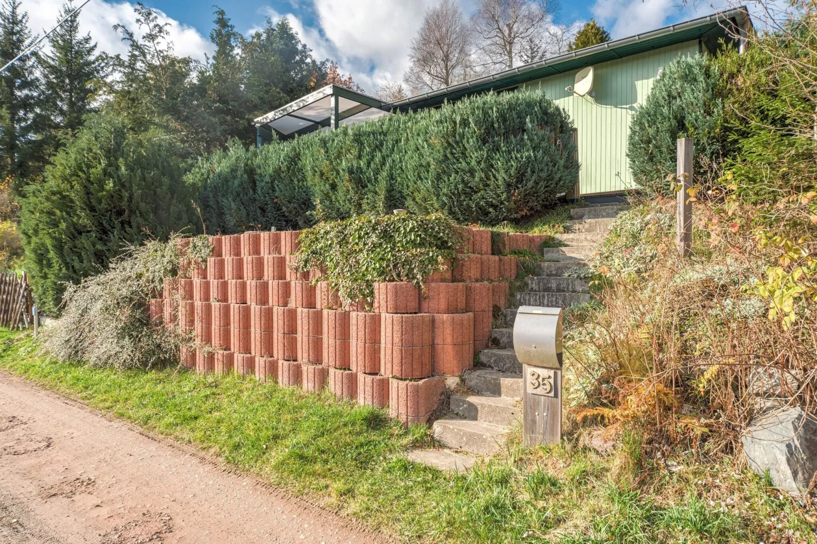 Holiday home with terrace next to the forest-Reception hall