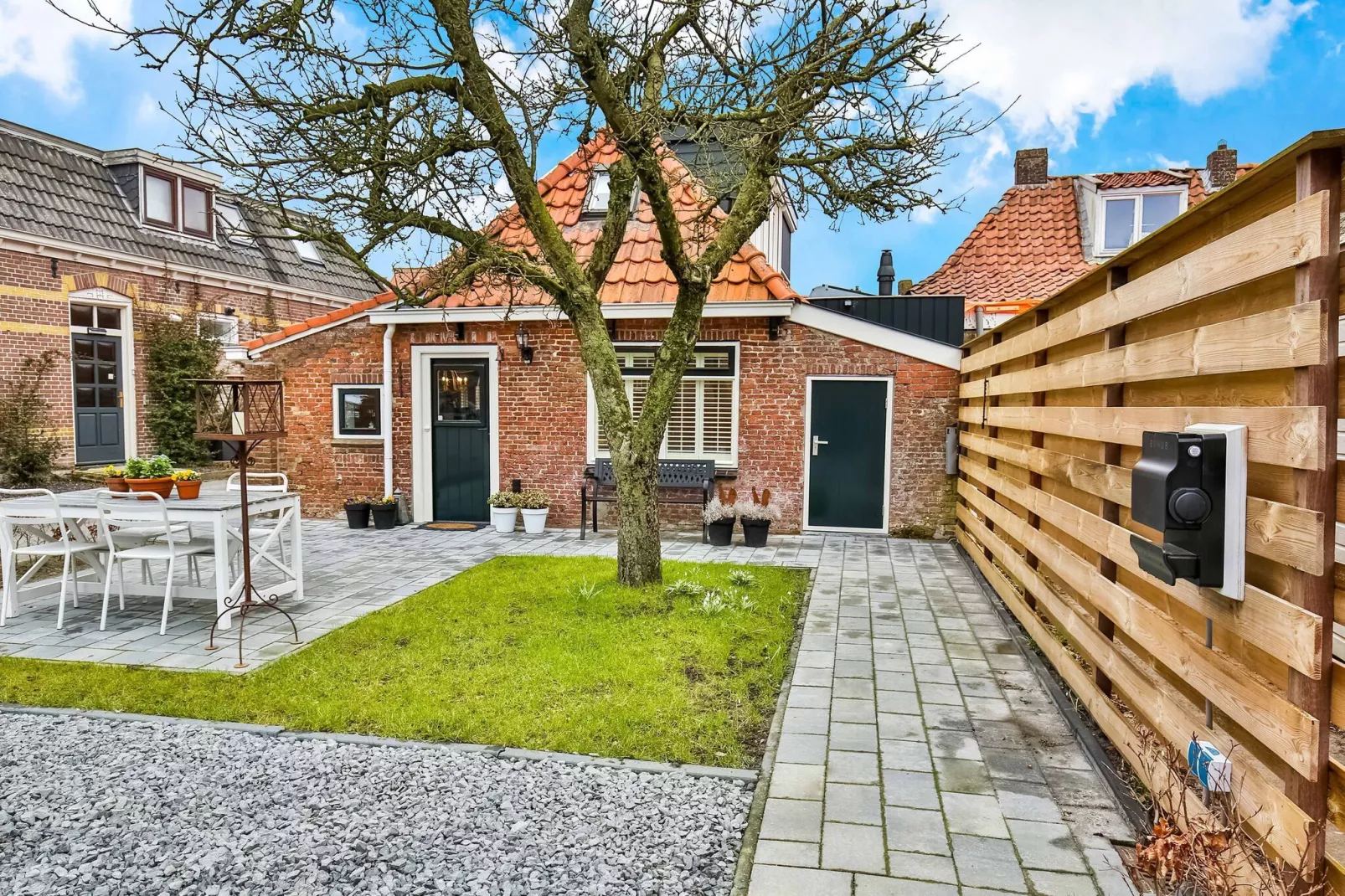 Waddenhuisjes Paesens-Jardin d'été