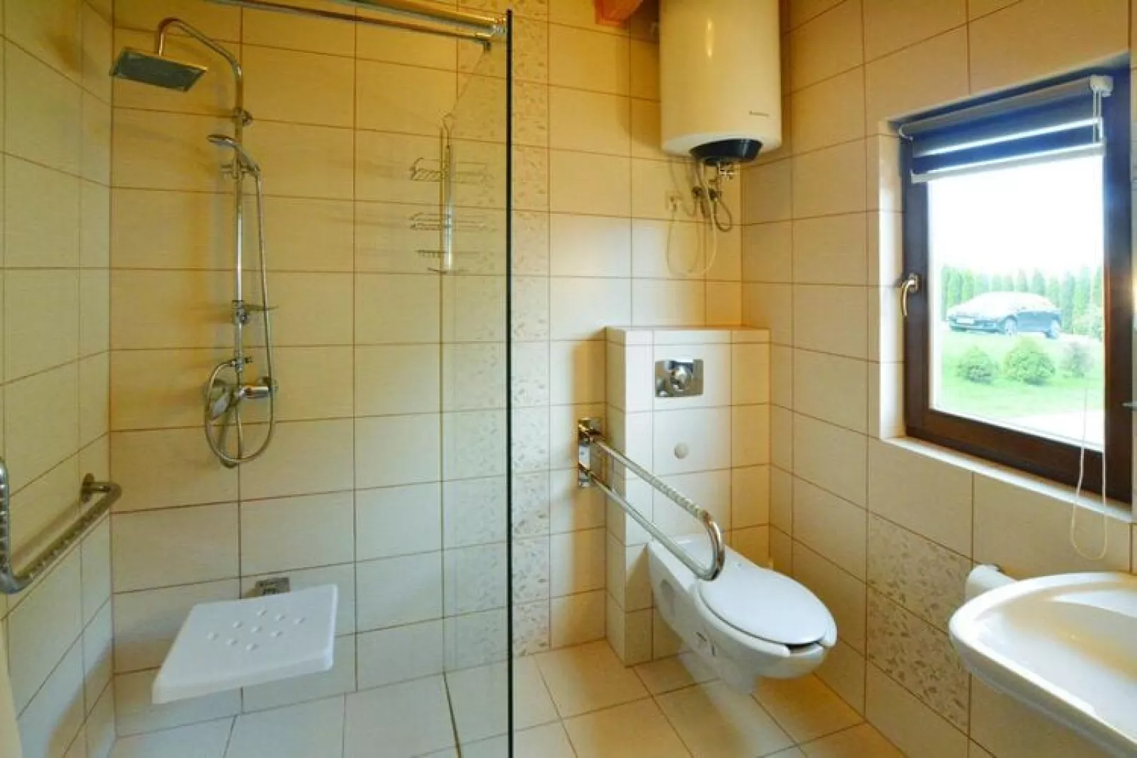 Domy wakacyjne przy Namiotowej Grzybowo-Badezimmer