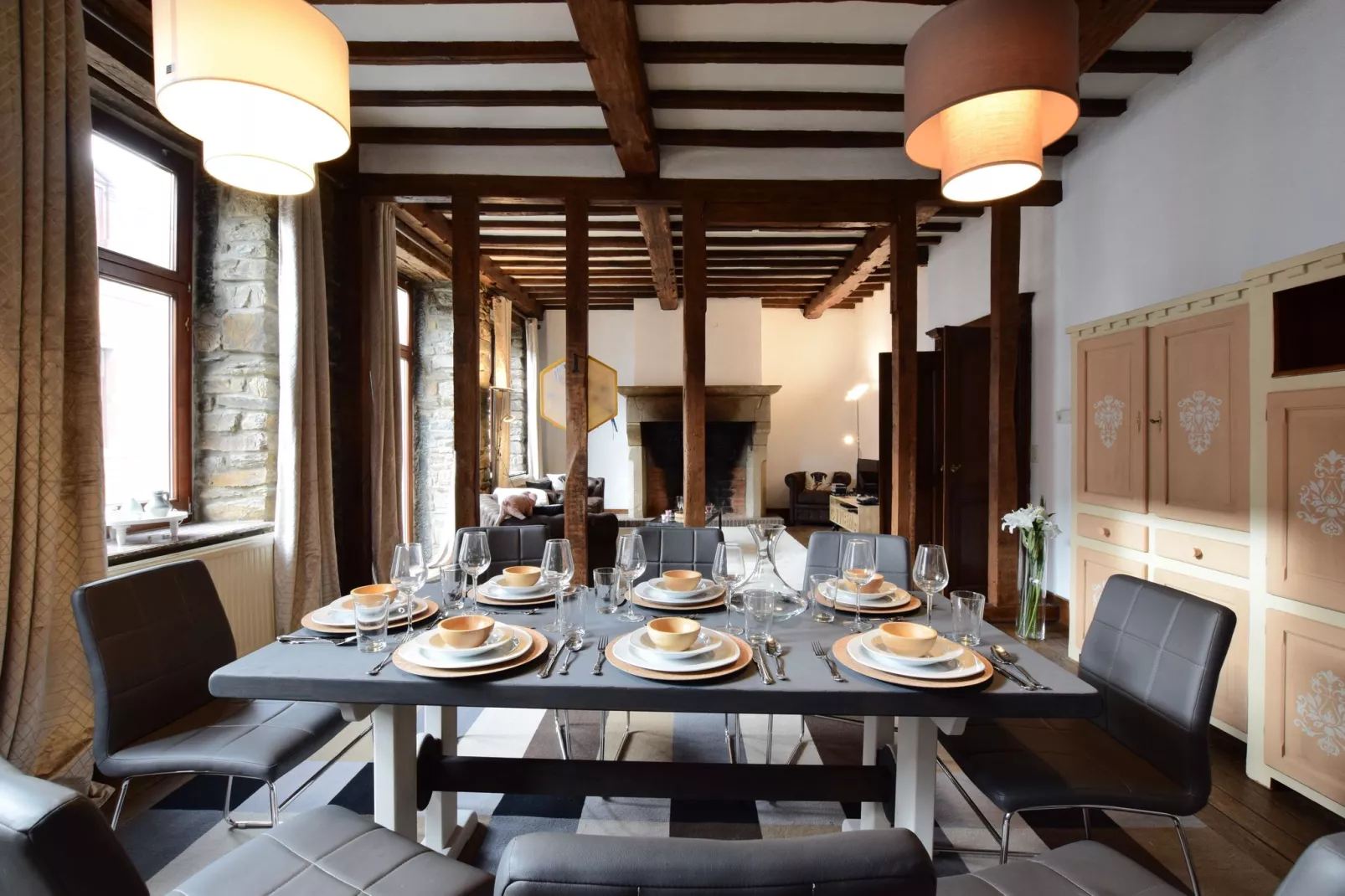 Le Gite de Saint Gilles-Esszimmer