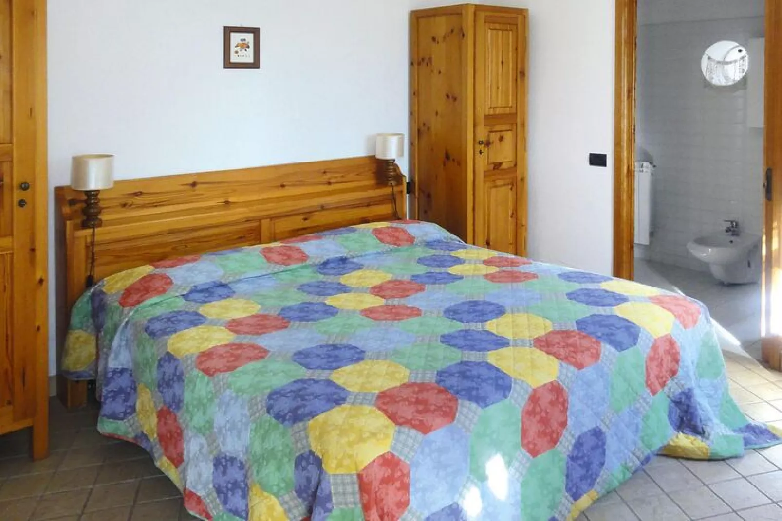 Appartements Villa Morosi Lamporecchio Typ A biloc 2 Pers-Bedroom