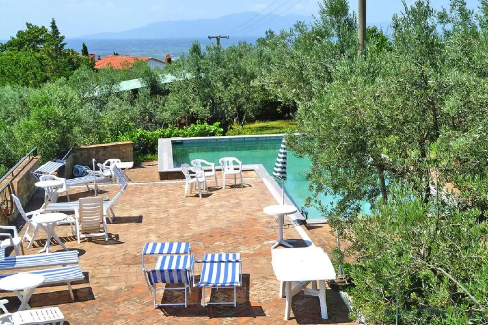 Appartements Villa Morosi Lamporecchio Typ A biloc 2 Pers-Pool