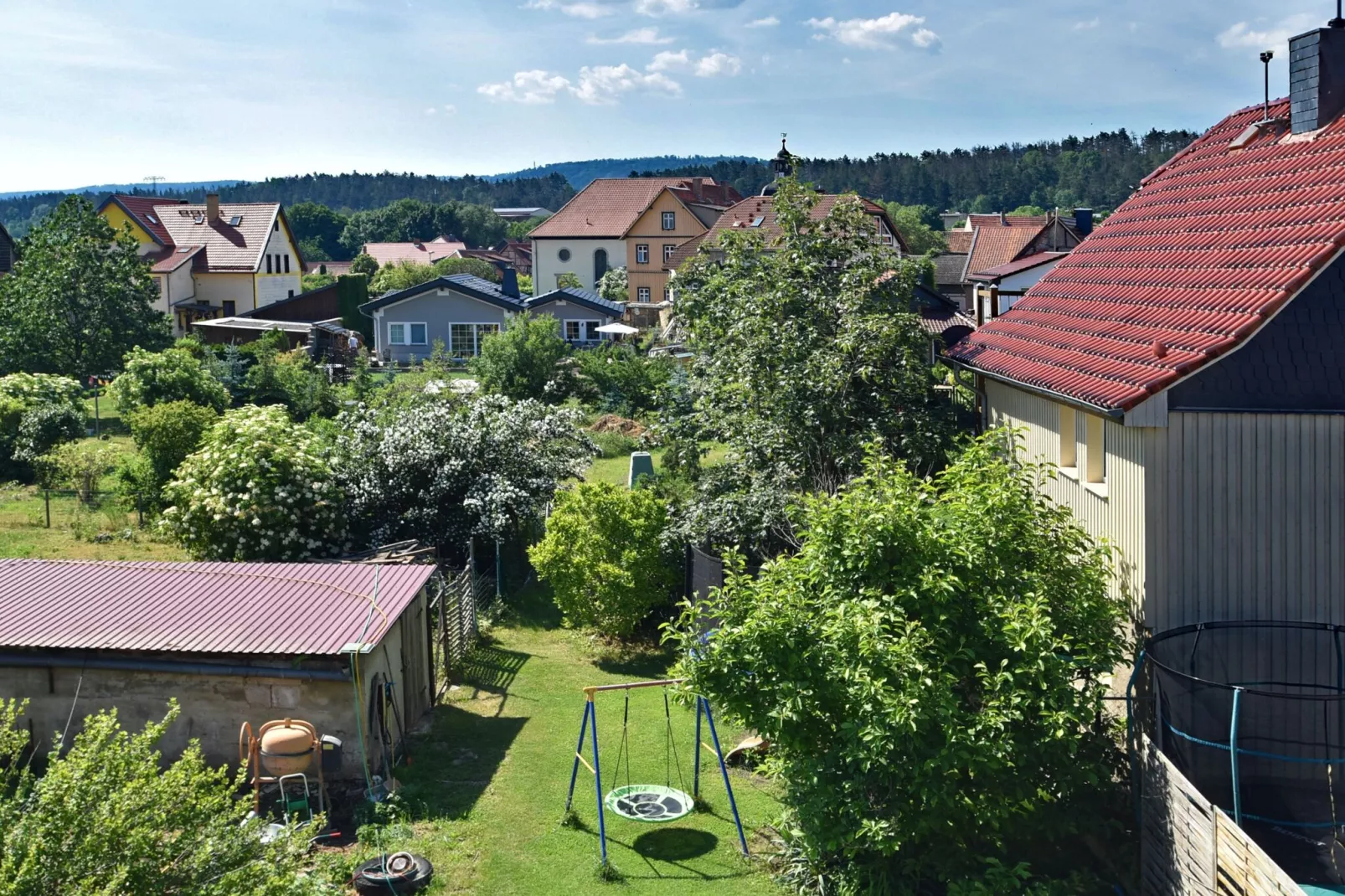 Zur Teufelsmauer-Aussicht Sommer