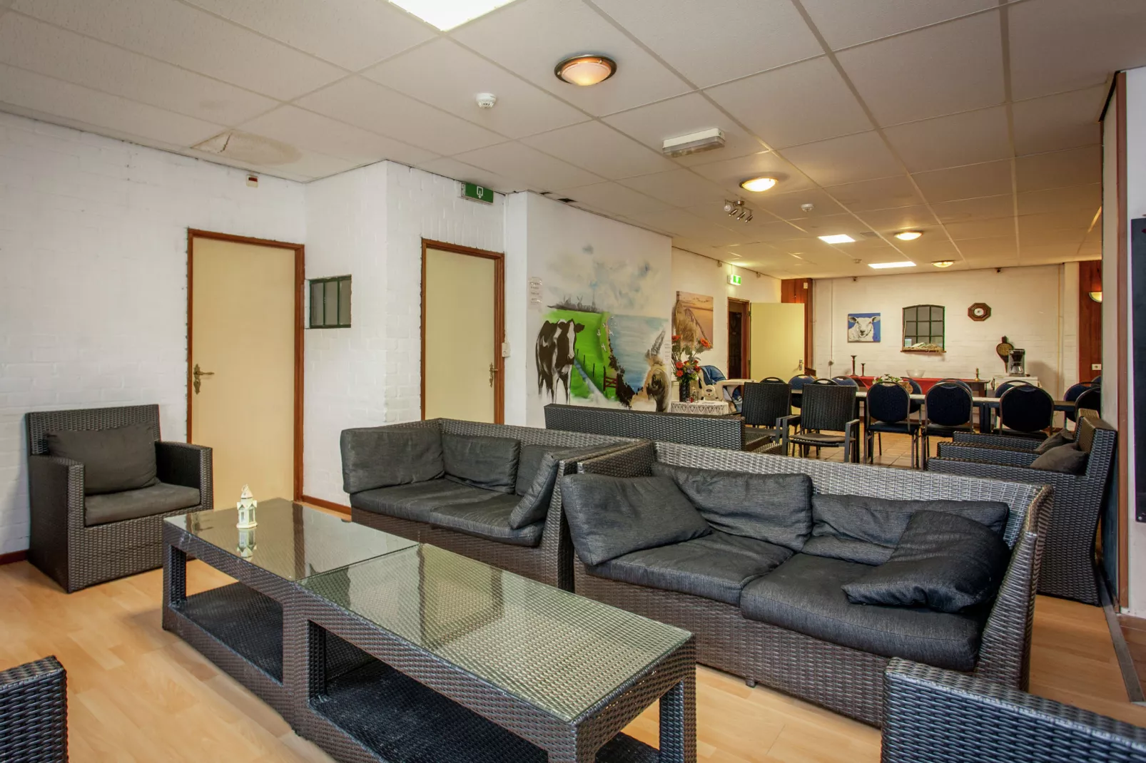 De Vakantie boerderij-Living room